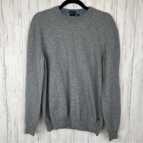 Hugo Boss gray merino wool sweater XL - Picture 1 of 7